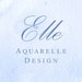ElleAquarelleDesign store logo