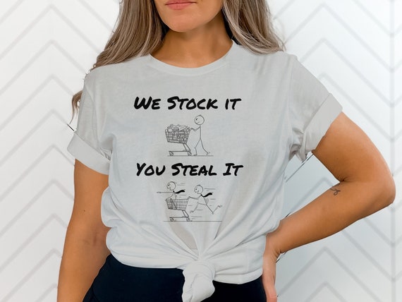 if i don't steal it someone else will steal it' Unisex Crewneck