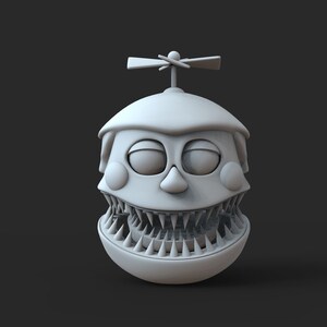 Nightmare Balloon Boy Furry Custom Full Wearable Head 3D Model STL