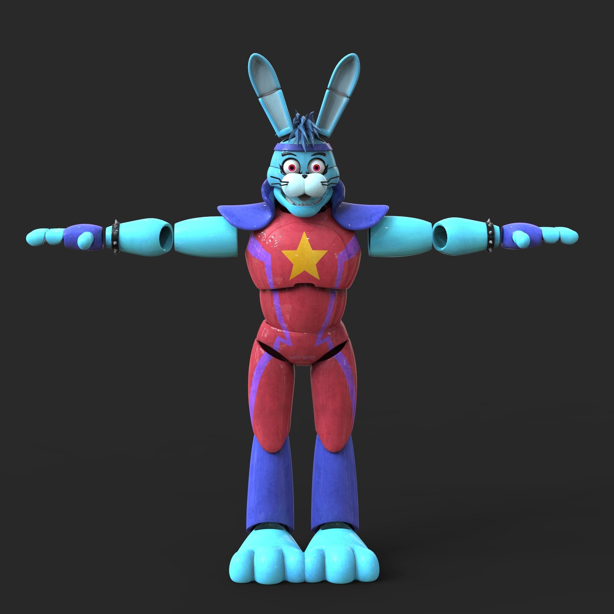 Fixed Glamrock Bonnie - 3D model by TryingToFixIt (@TryingToFixIt) [df8122c]