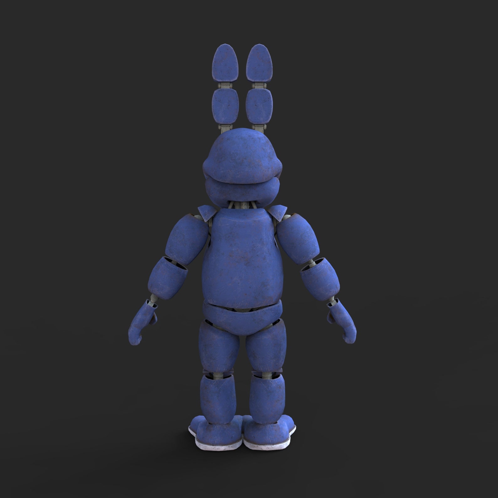 Bonnie 1 Furry Custom Full Body Wearable With Mask Wearable 3D Model ...