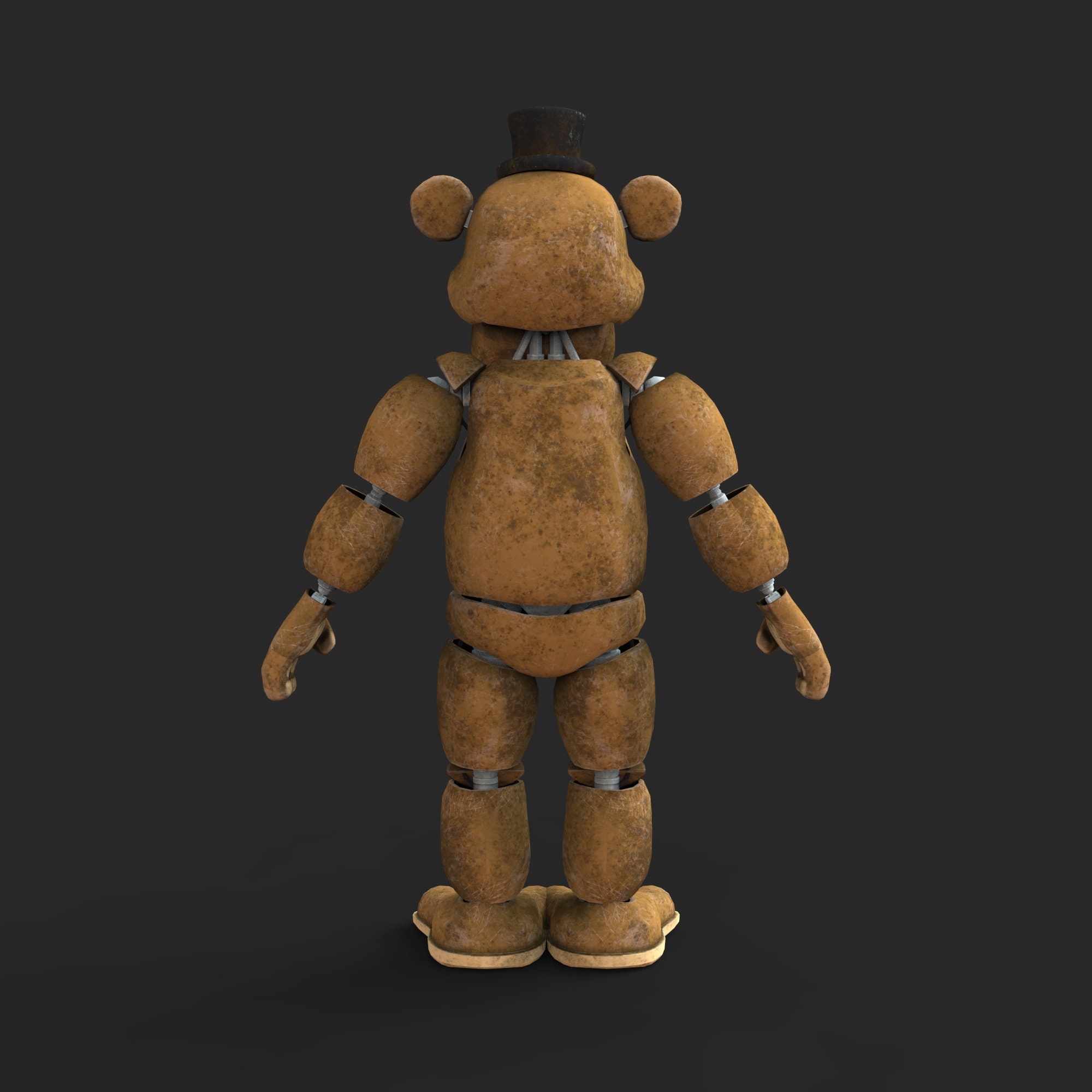 Freddy 1 Furry Custom Full Body Wearable with Mask Wearable 3D