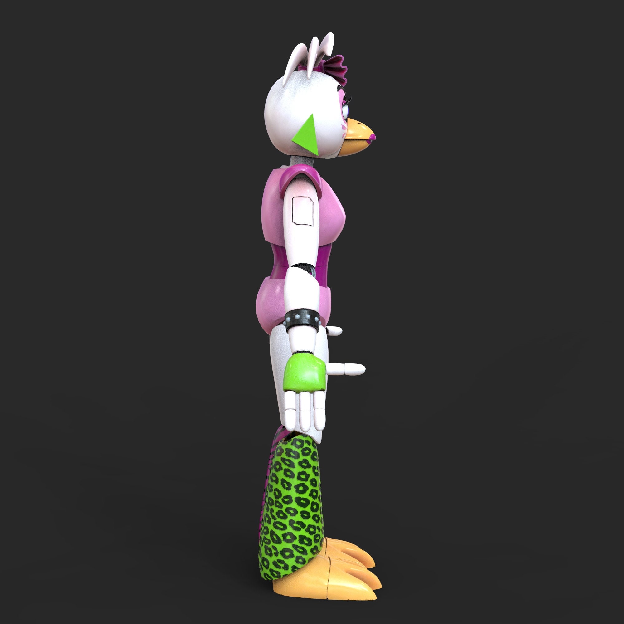 Chica Security Break Furry Custom Full Body Wearable Parts With Helmet ...