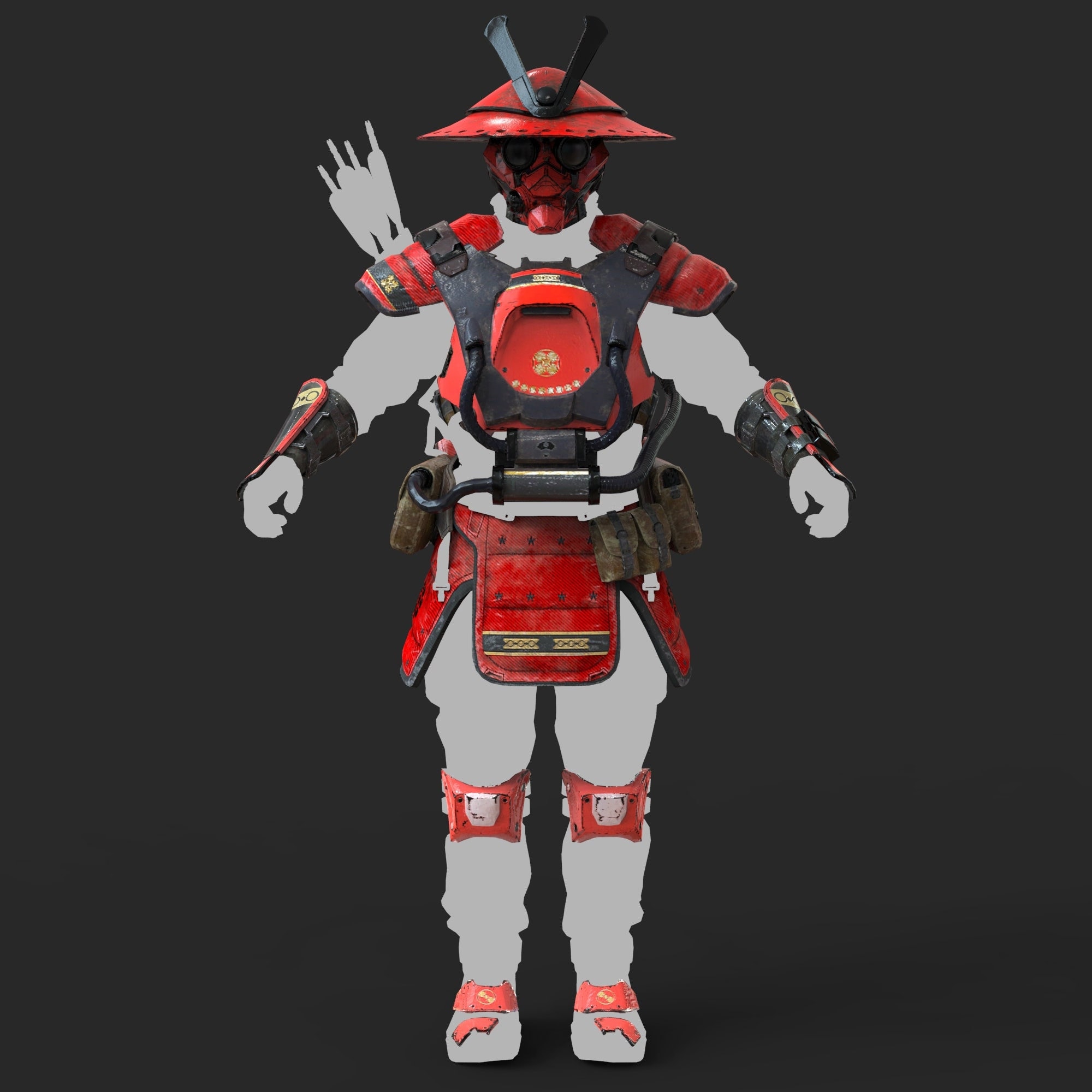 Samurai, Samurai gear, Fnaf