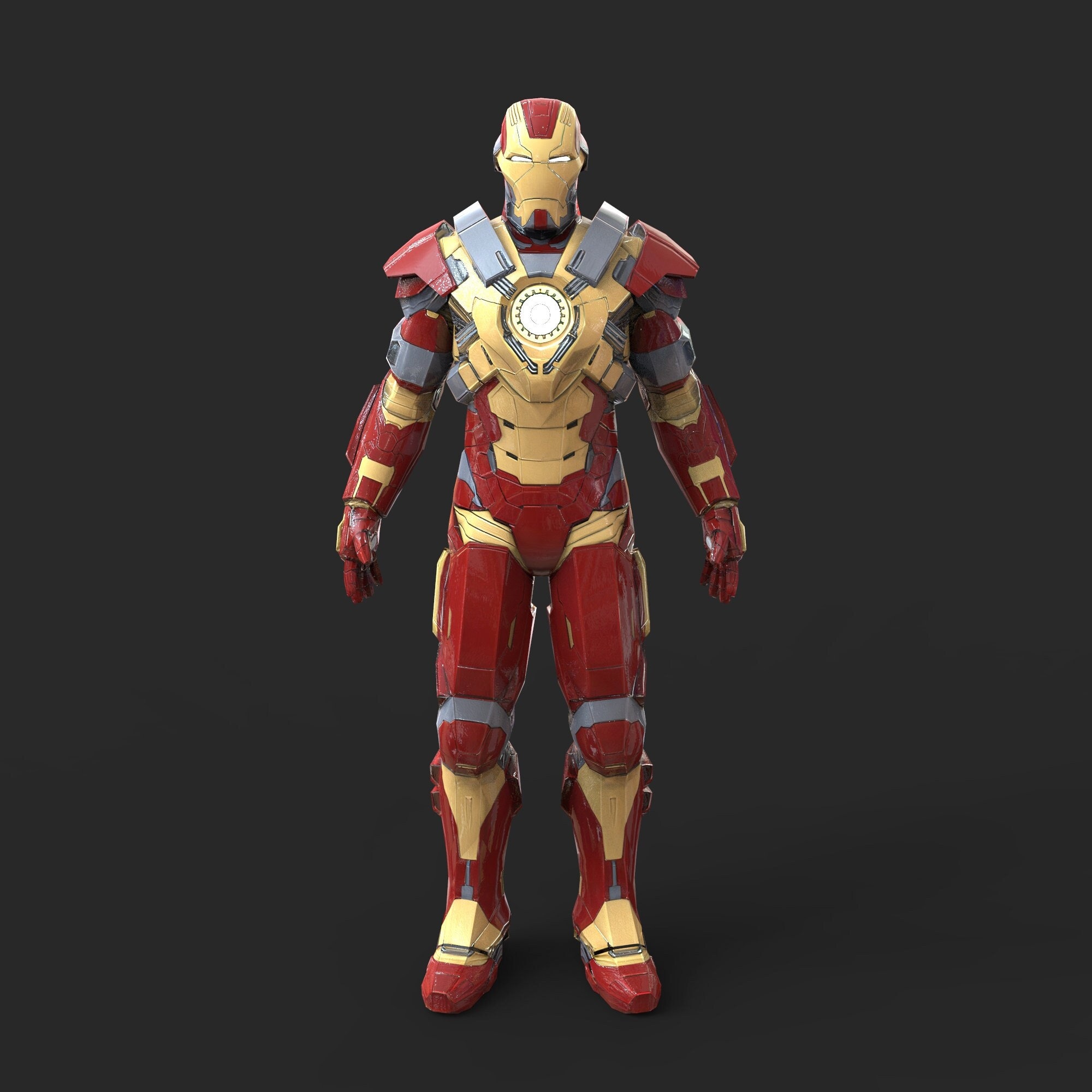 【箔押し 上位賞 PR】Iron Man Armor Irman Mark 17 (XVII) Heartbreaker Custom Full Body Wearable