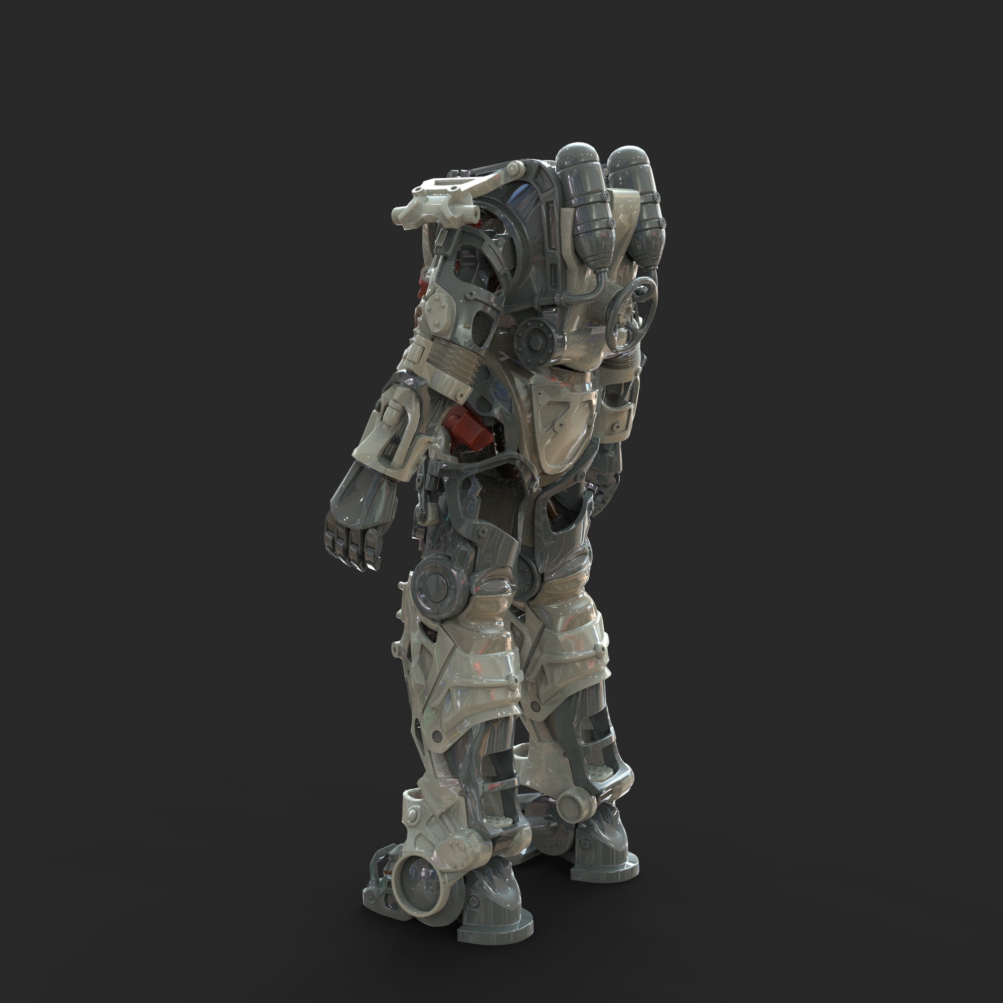 Fallout Power Frame Armor Custom Full Body Wearable Armor 3D Etsy