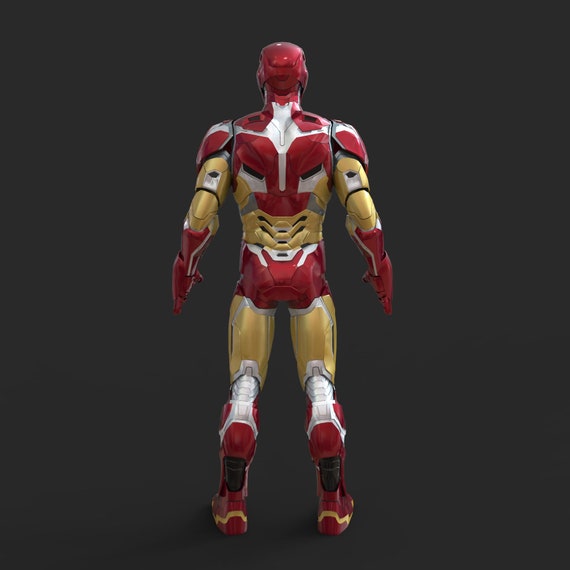 lronman Iron Man Mark LXXXV 85 Open Helmet (Robert Downey Jr