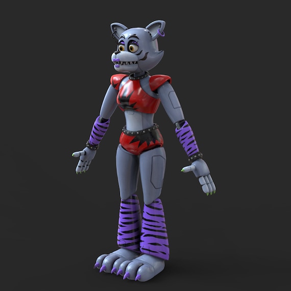 A very weird Funtime Chica render - fivenightsatfreddys