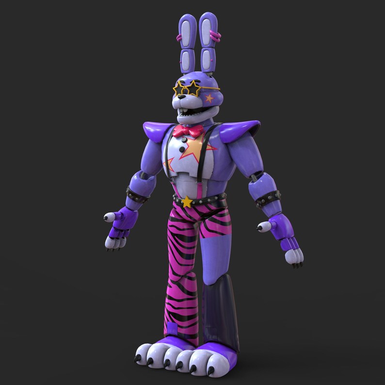 Bonnie Security Break Furry Custom Full Body Wearable Parts With Helmet ...