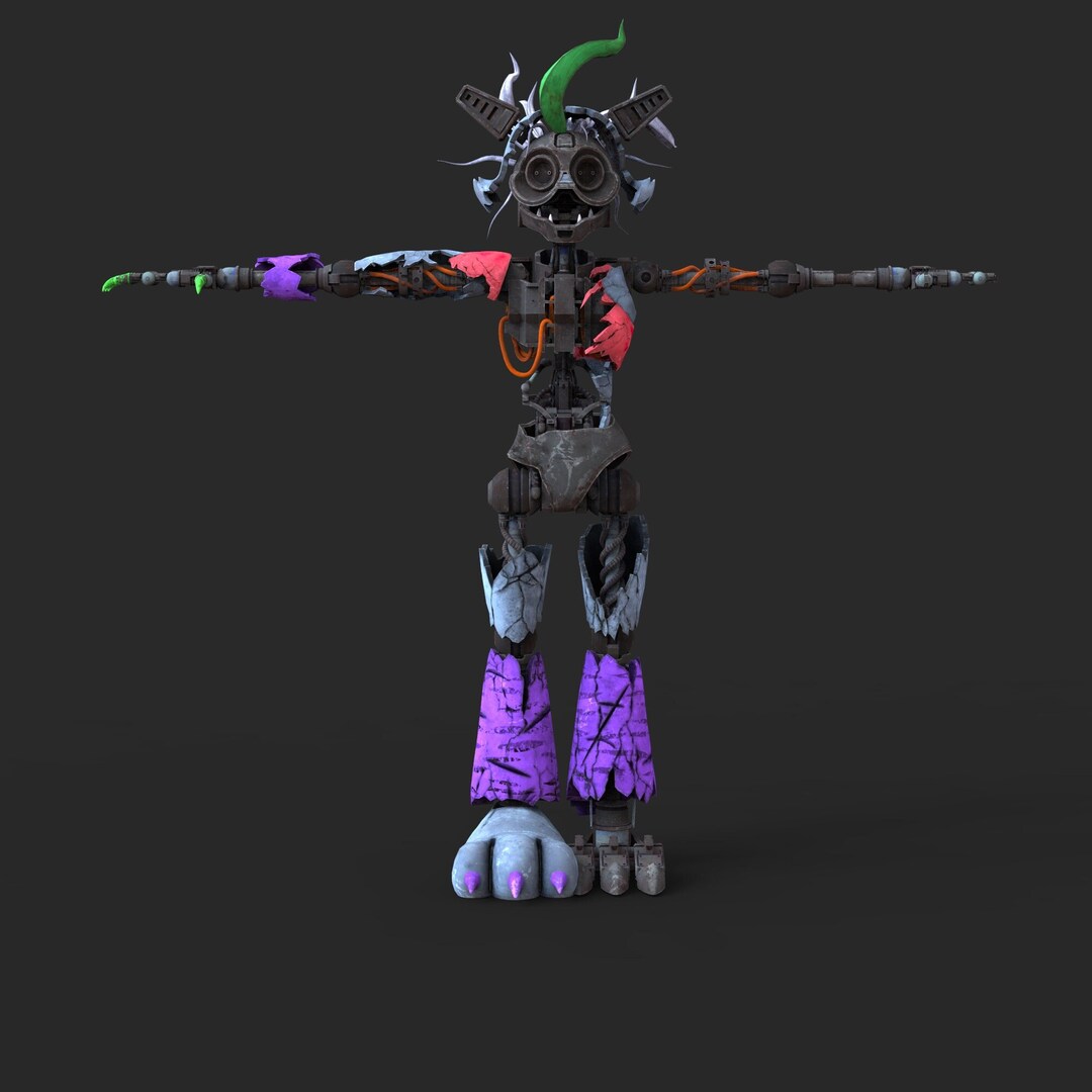 Roxanne Ruin Security Break Furry Custom Full Body Wearable - Etsy