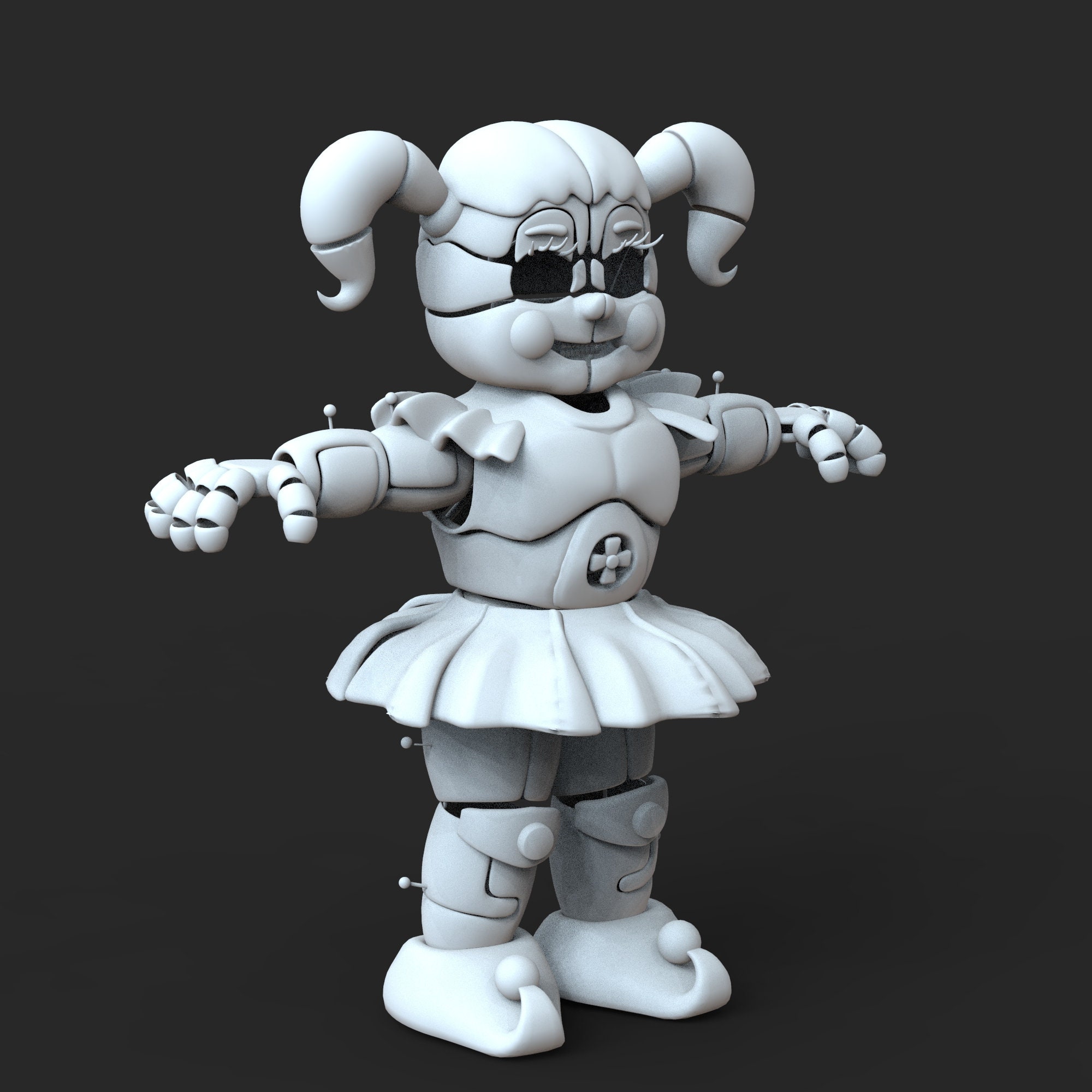 Circus Baby Full Body.