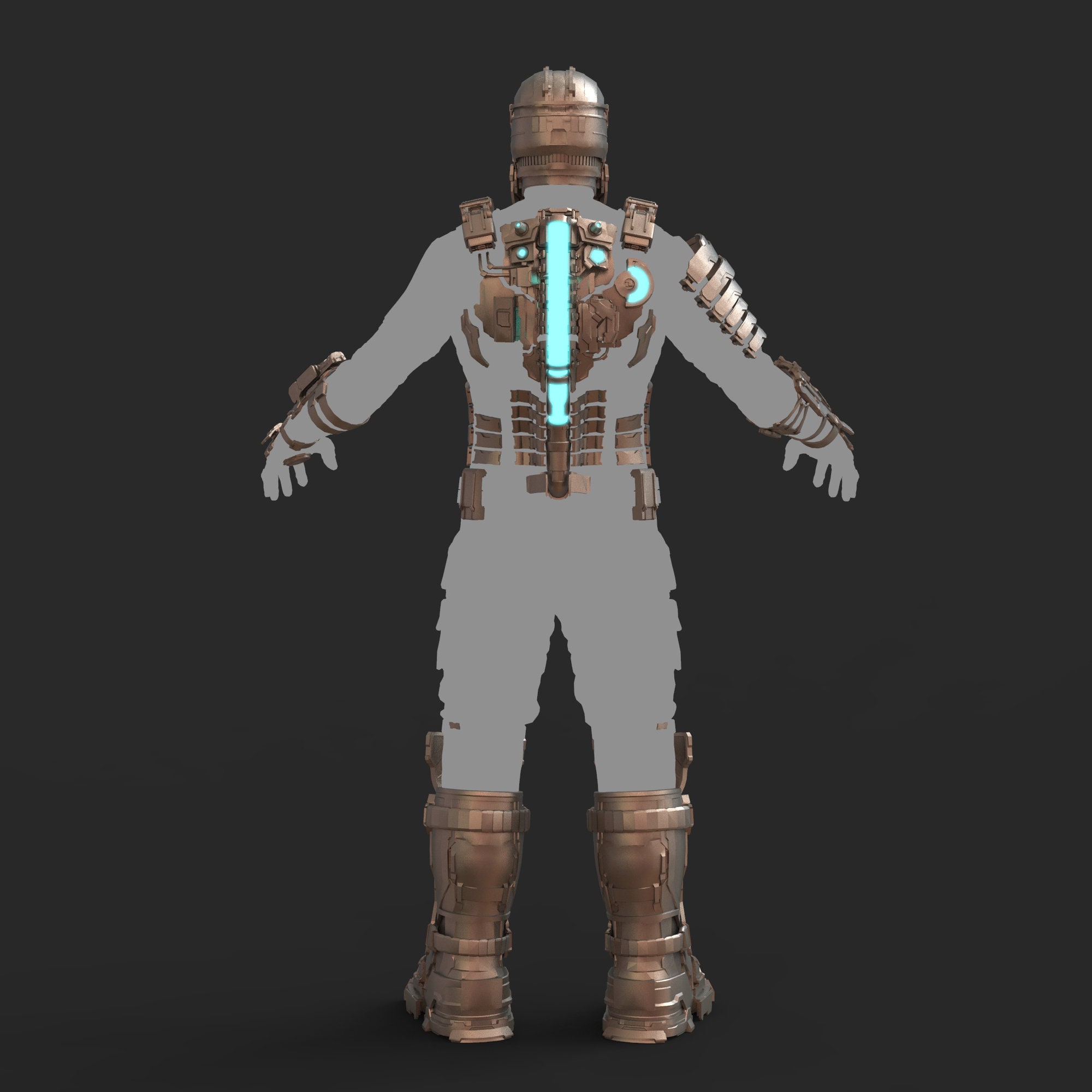 3D file Dead Space Remake Isaac Clarke Full Body Wearable Armor 😵・3D  printer model to download・Cults