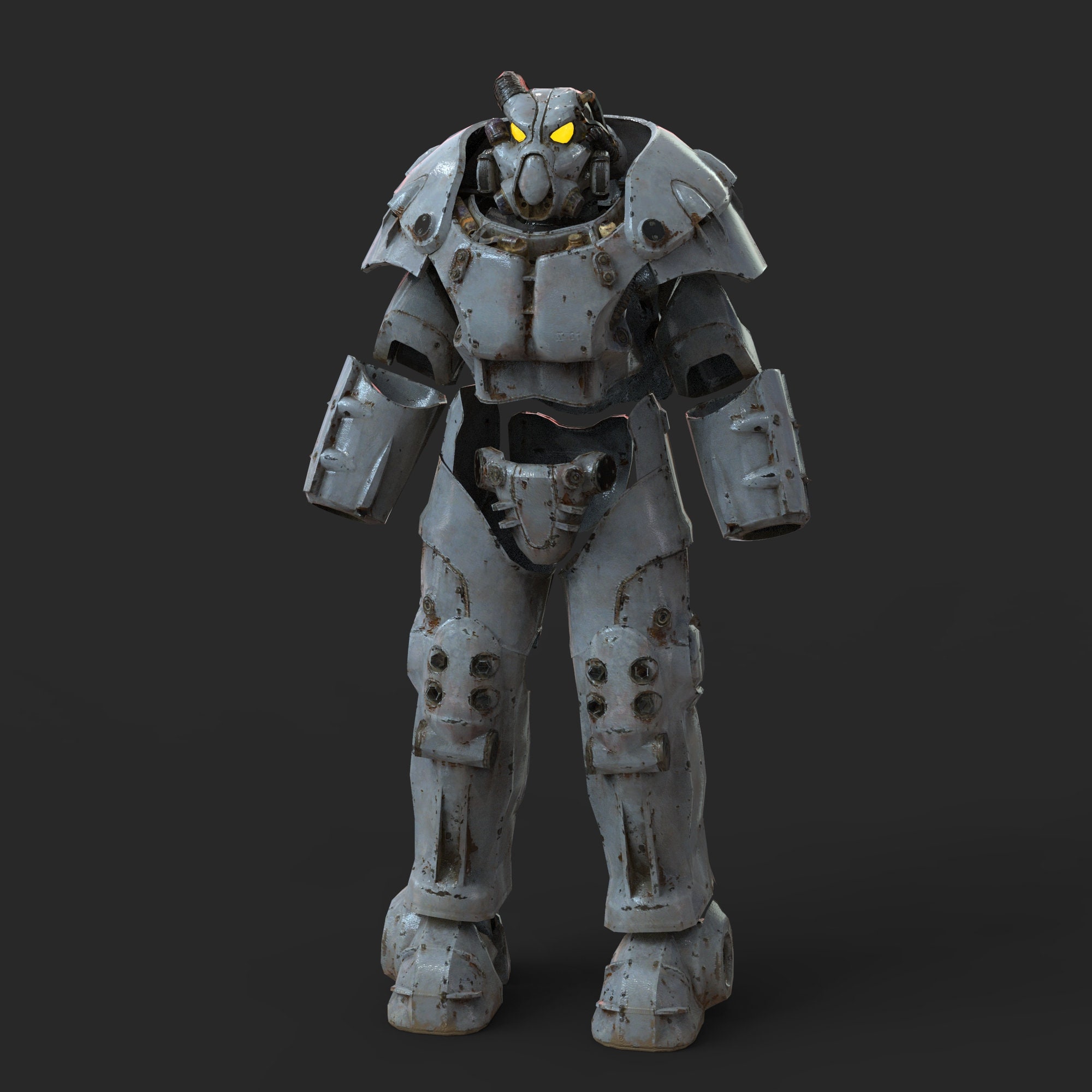HF7102 Fallout T-51b パワーアーマーヘルメット Fallout 76』実物大パワーアーマーヘルメットの海外小売店版が