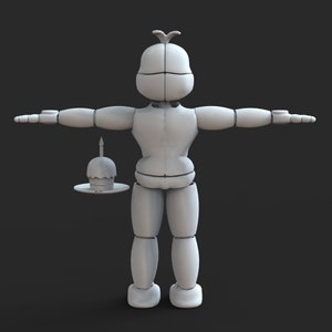 Funtime Chica Help Wanted 2 Custom Full Body Wearable Parts With Head ...