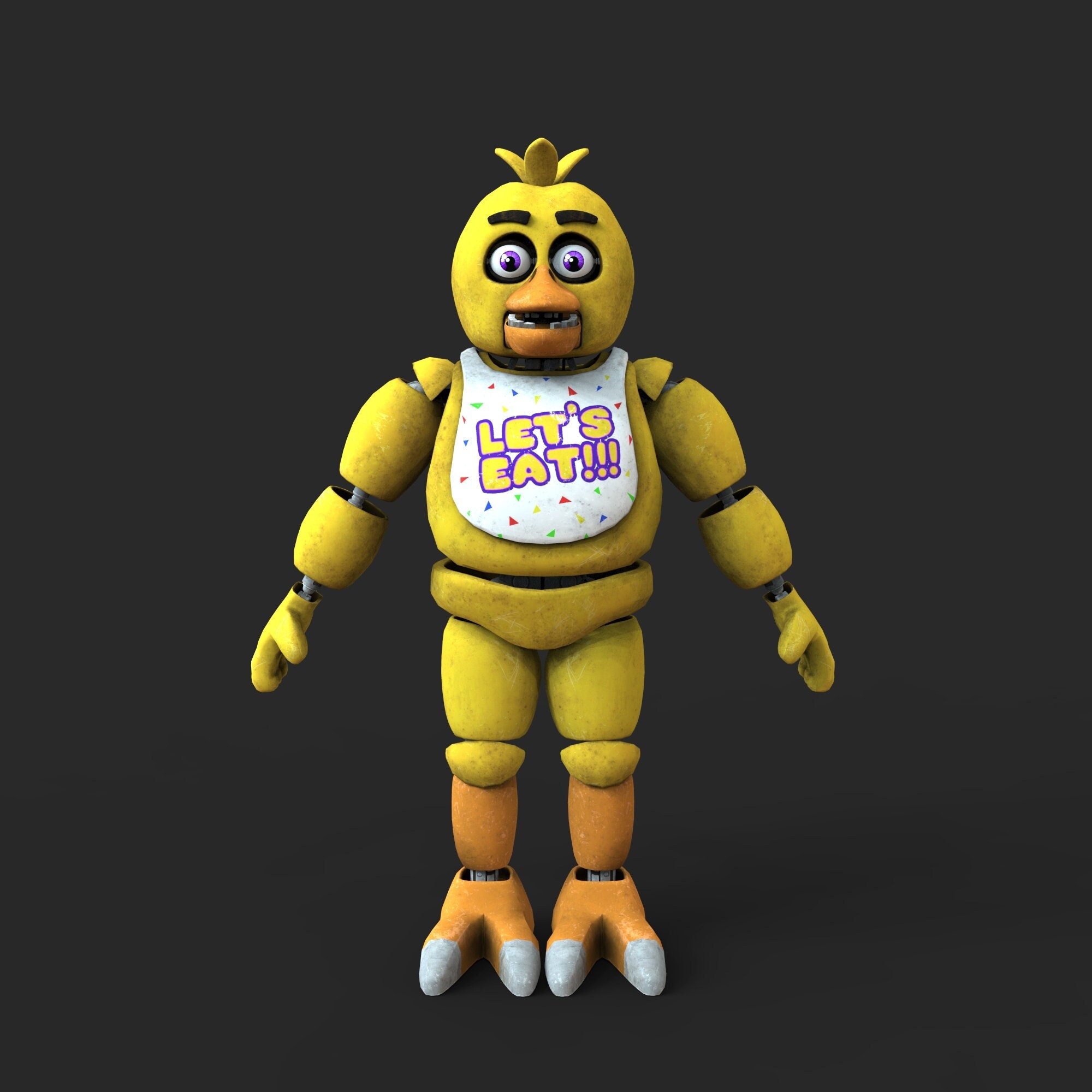 Totally Fixed Withered Chica (This Represents How Cheap Fazbear  Entertainment Is) : r/fivenightsatfreddys