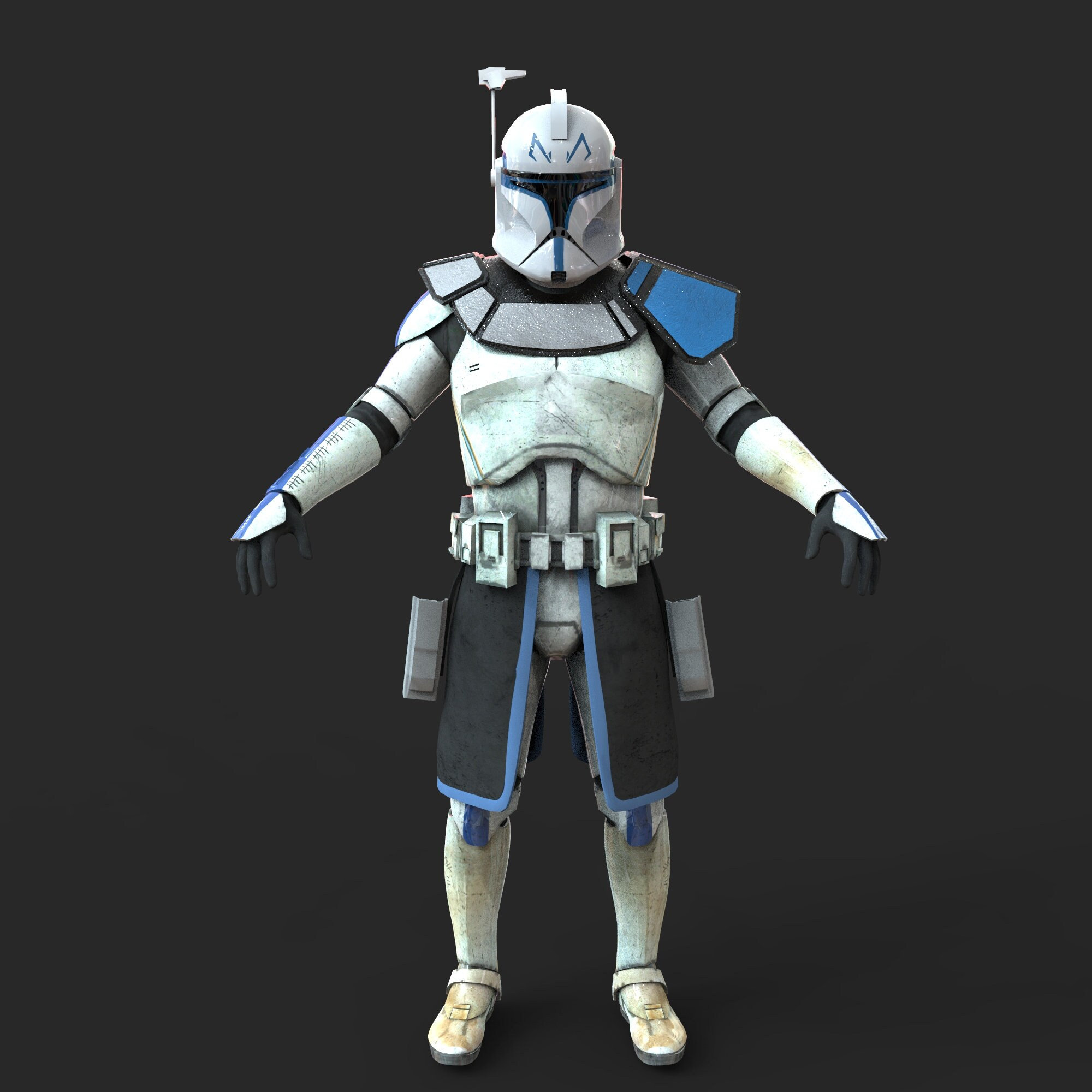Captain Rex Phase 1 Custom Full Body Wearable Armor With Etsy