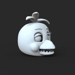 Toy Chica Custom Full Wearable Helmet 3D Model STL - Etsy