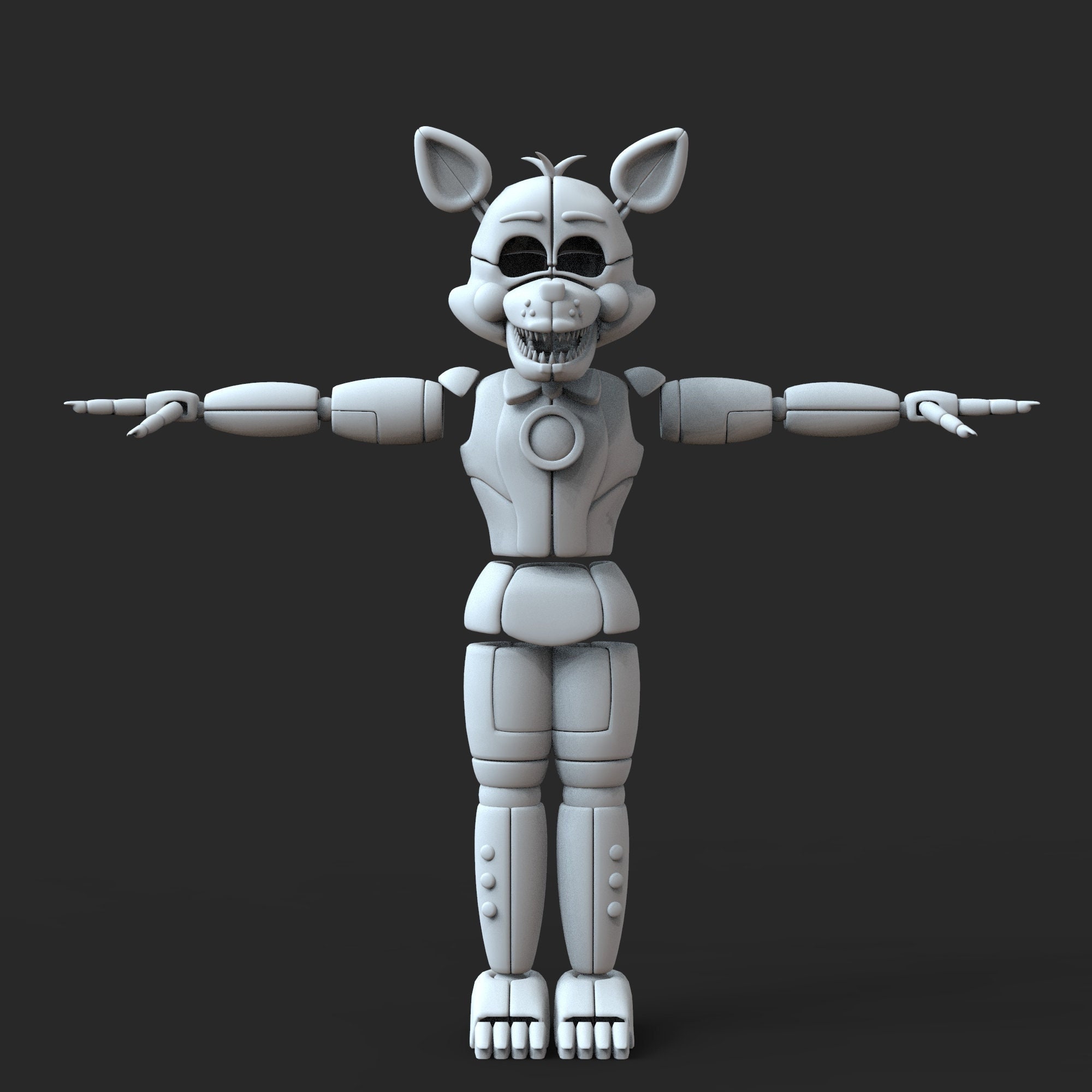 Five Nights At Freddy's 1 Kit De Montar Sister Location Foxy