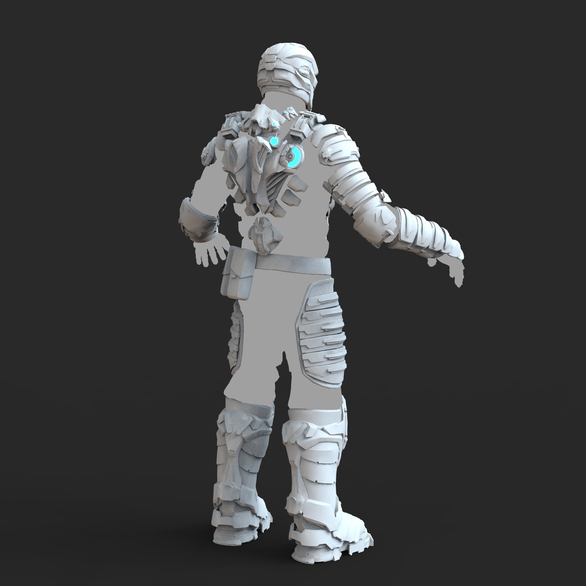 Dead Space Remake Isaac Clarke Full Body Wearable Armor 3D model 3D  printable