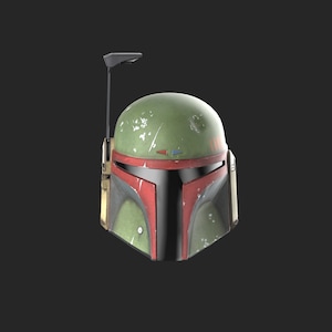 Book of Boba Fett Custom Full Body Wearable Helmet 3D Model STL