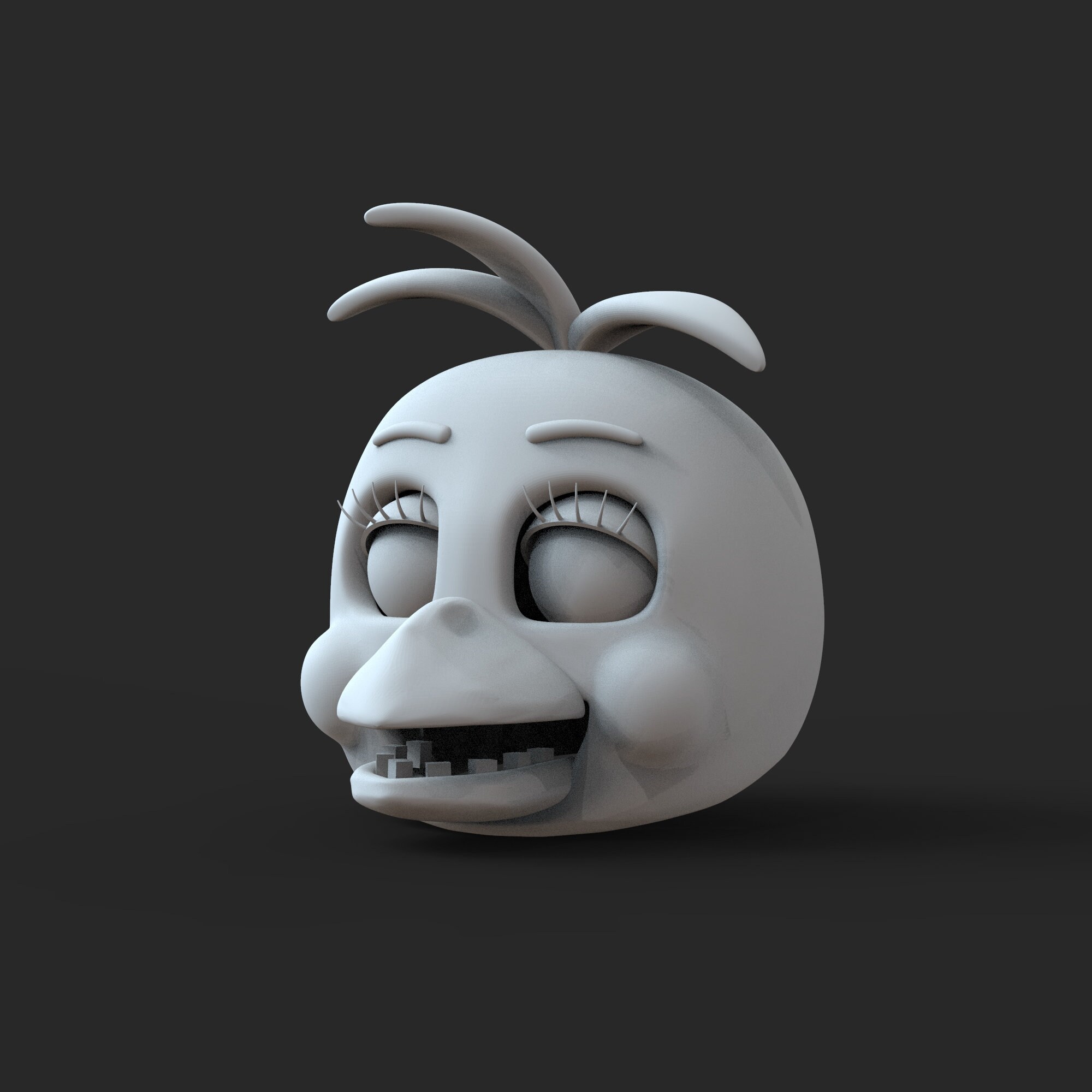 Toy Chica Custom Full Wearable Helmet 3D Model STL - Etsy