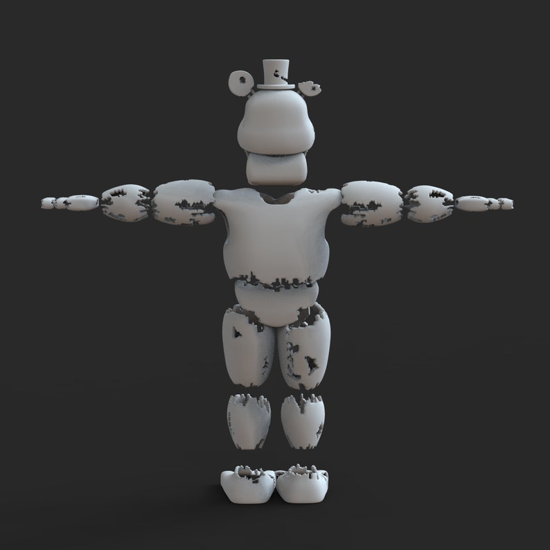 Nightmare Freddy Fazber Furry Custom Full Body Wearable Parts - Etsy