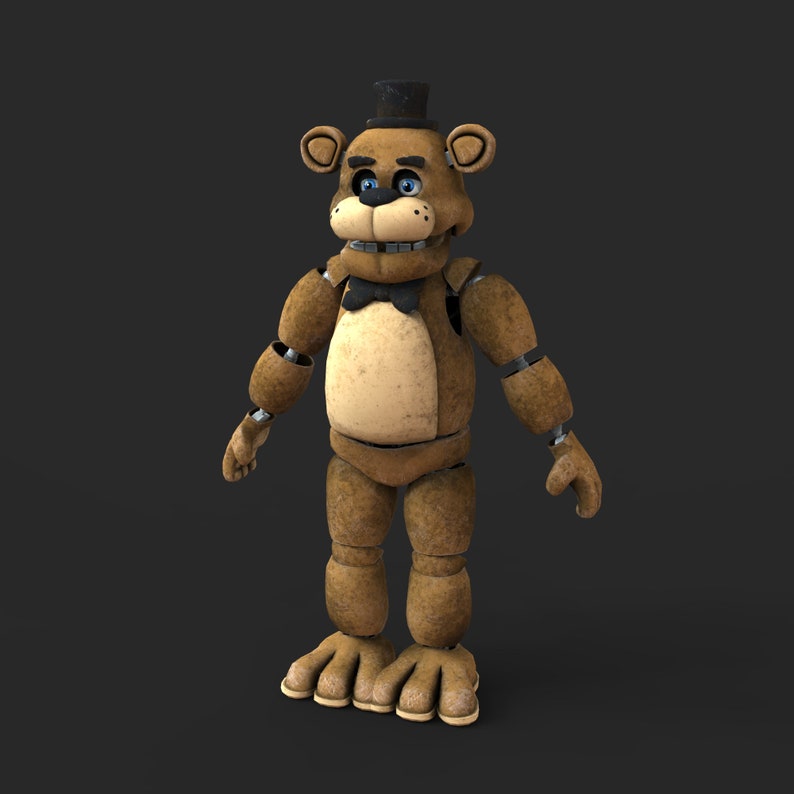 Freddy 1 Furry Custom Full Body Wearable With Mask Wearable 3D Model ...