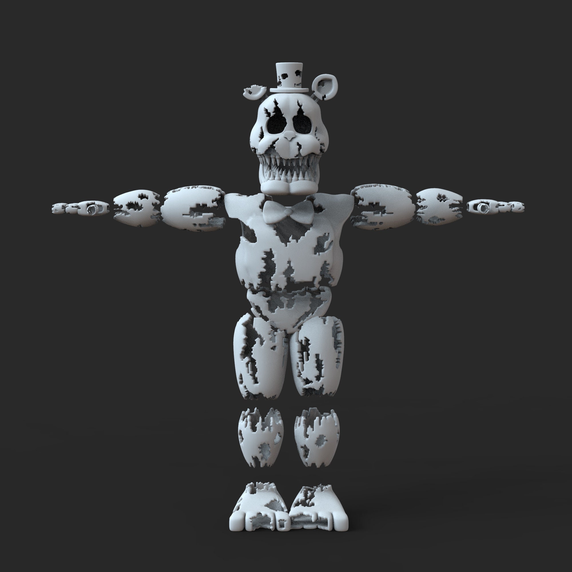 Nightmare Freddy Fazber Furry Custom Full Body Wearable Parts - Etsy