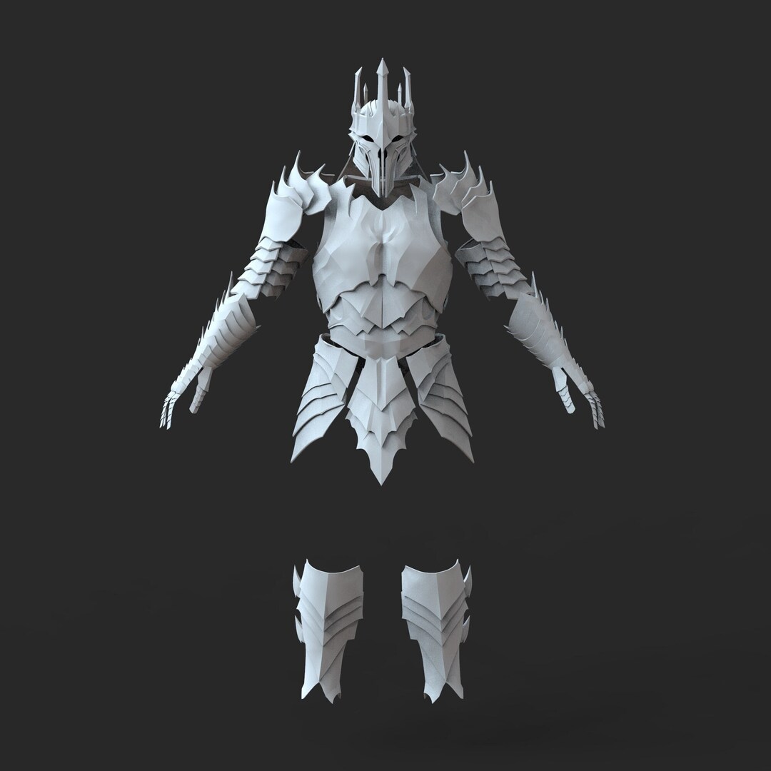 Saurn Shadow Custom Full Body Wearable Armor With Helmet 3D Model STL ...