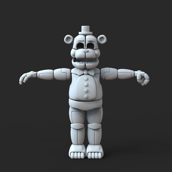 Funtime Freddy SL Furry Custom Full Body Wearable Parts with