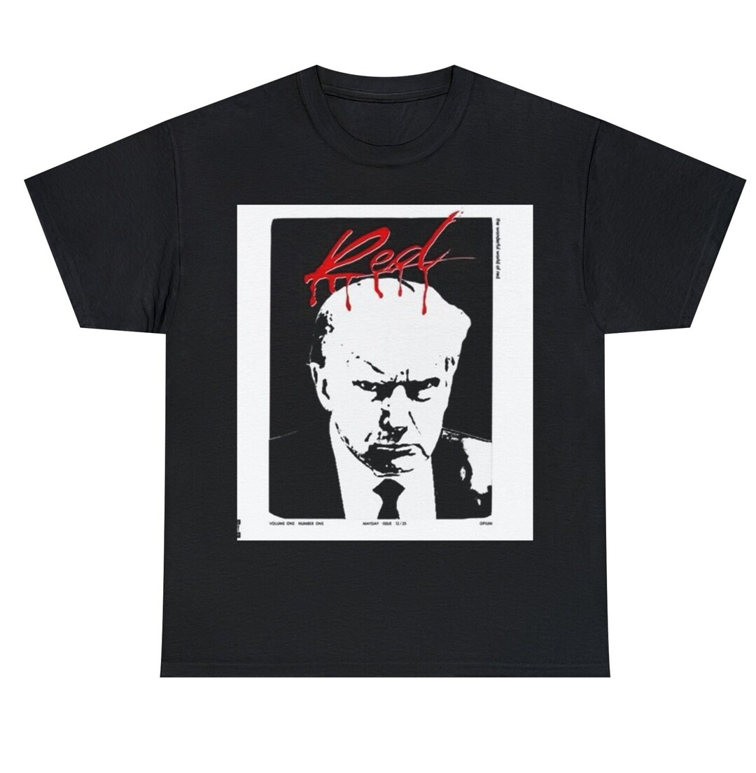Trump Mugshot Shirt Donald Trump Mugshot 2023 Tshirt Trump Etsy