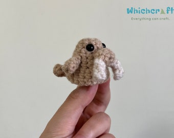 Wild Animals, Walrus, Amigurumi Easy Crochet Patterns For beginner