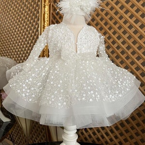 Baby wedding frock 2025