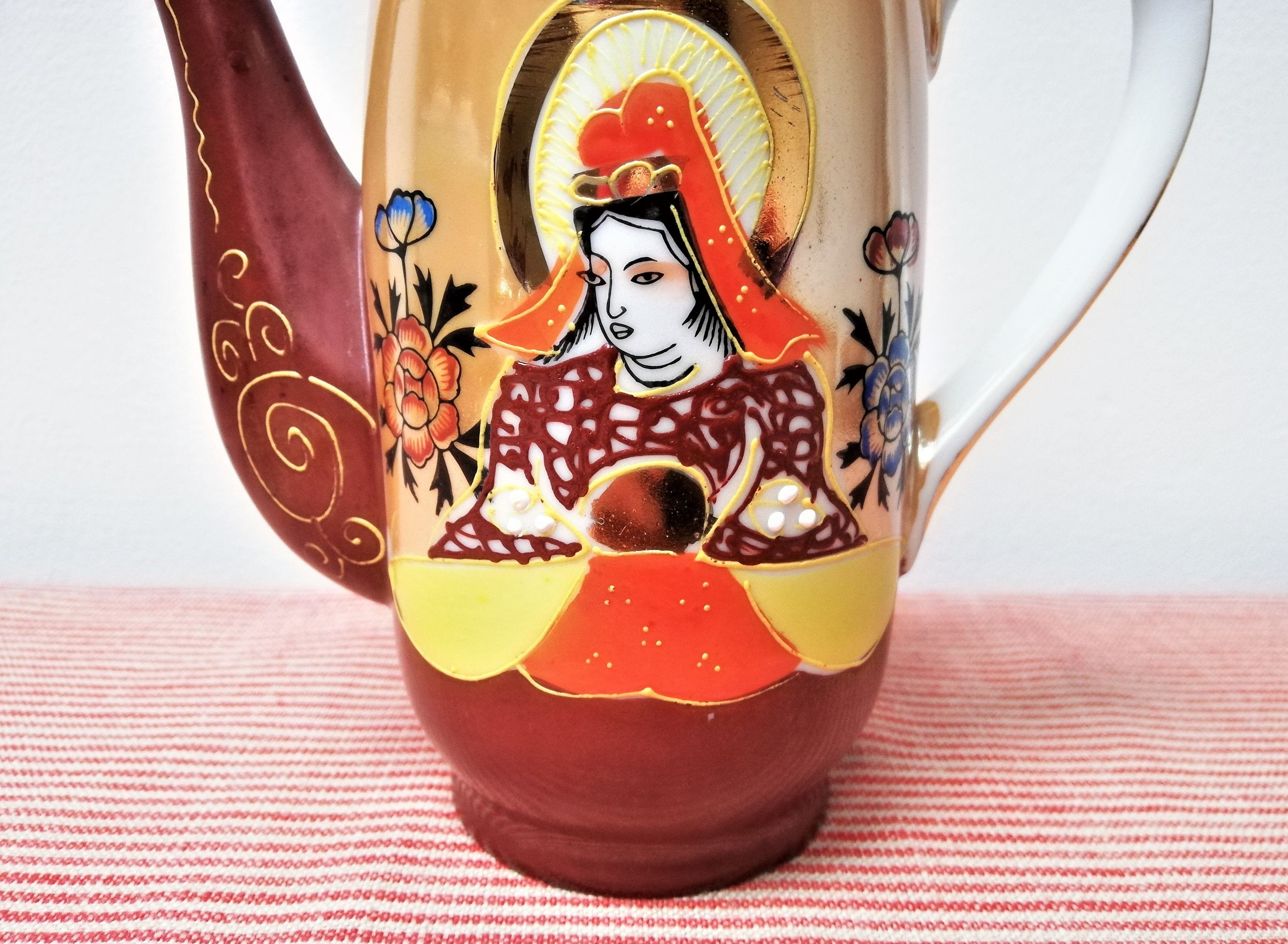 Vintage Japanese Genuine Samurai China Tea/coffee Set - Etsy