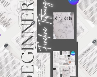 Fineline Tattoo Training Manual: 176 Page Comprehensive Guide (Edit in Canva)