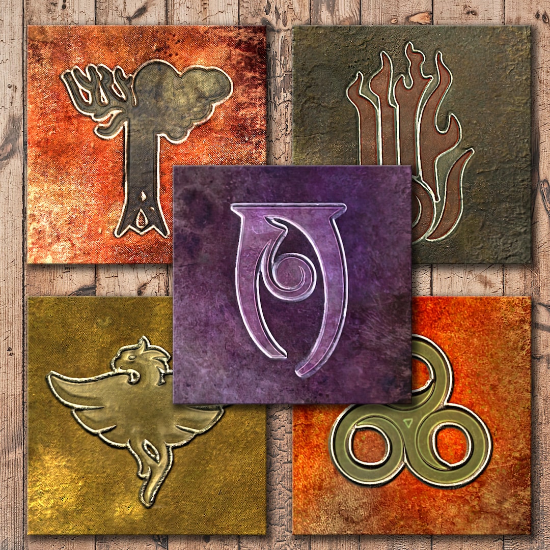 Skyrim Coasters Elder Scrolls Skyrim Spell Tome Book Coaster Etsy