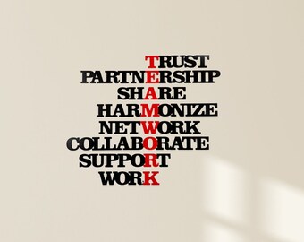 Citation De Travail D Equipe Etsy France