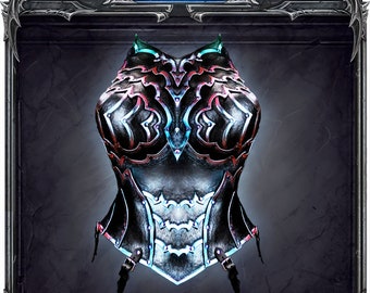 Imperial Knight Corset Armor Pattern with Video Tutorial — PDF + SVG