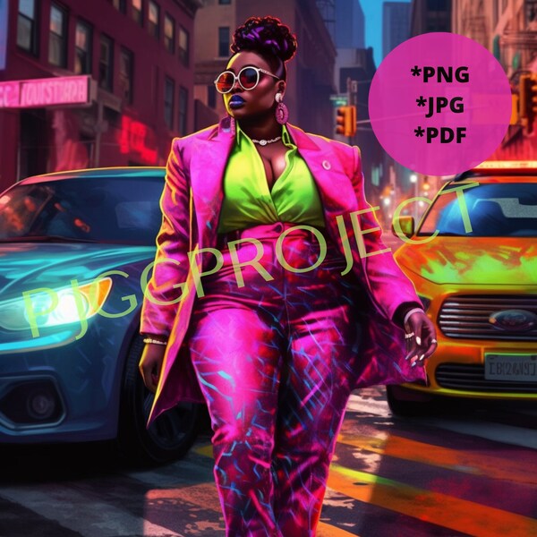 Plus Size Woman Art - Etsy