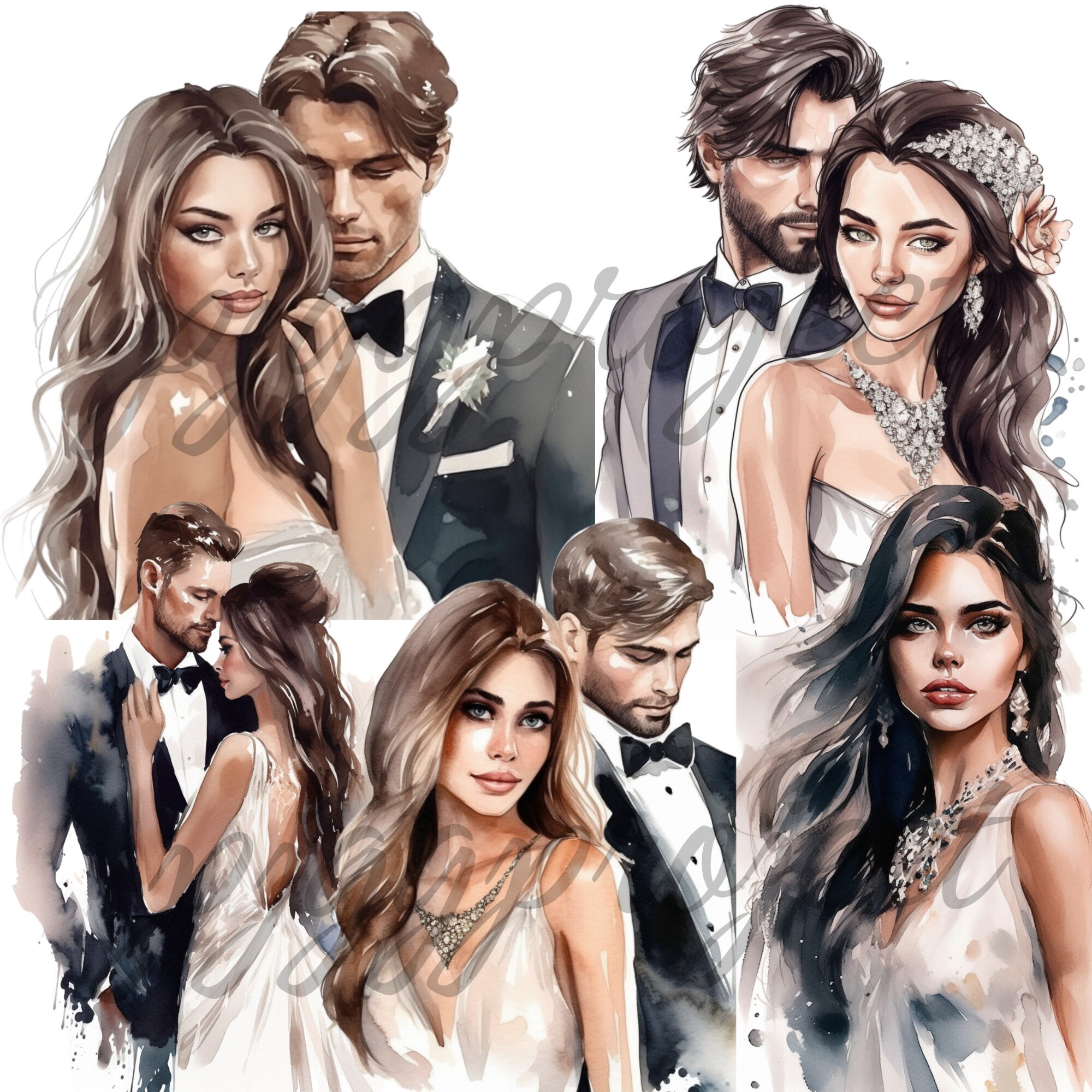 4 Stück Hochzeitsflaschen-Deko Braut & Bräutigam - Weinflaschenabdeckungen Für Tischdekoration