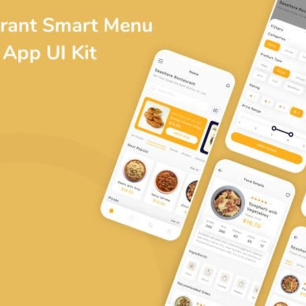 Restaurant Smart Menu Mobile App