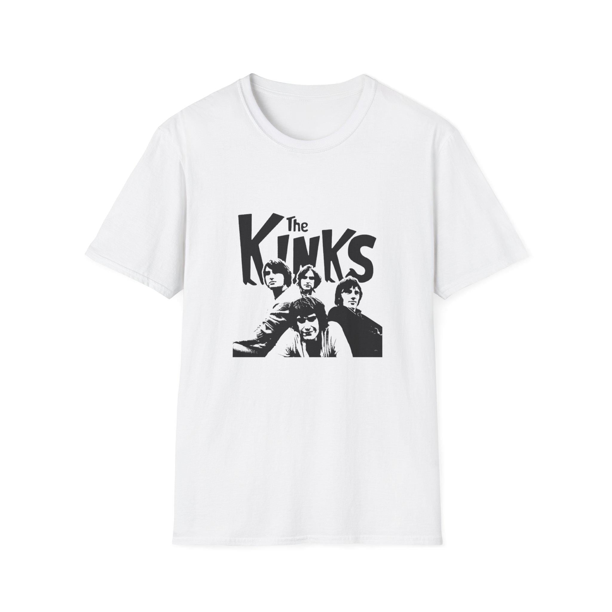 T-shirt Vintage The Kinks Band USA Tour 83 - Unisexe - Tailles S à 5XL - Neuf Avec étiquettes