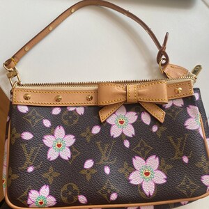 Louis Vuitton Pink Monogram Canvas Limited Edition Cherry Blossom Pochette  Accessoires Louis Vuitton | The Luxury Closet