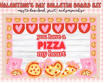 Valentine’s Day Classroom Bulletin Board, Classroom Decor