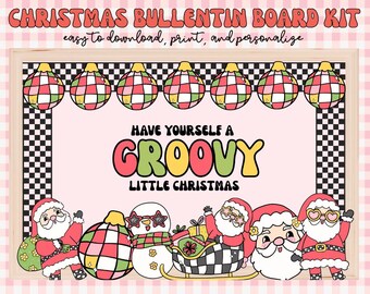 Christmas Classroom Bulletin Board Kit, Classroom Decor