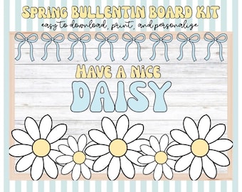 Spring Classroom Bulletin Board Kit, Classroom Decor