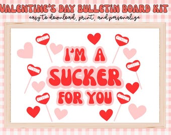 Valentine’s Day Classroom Bulletin Board, Classroom Decor
