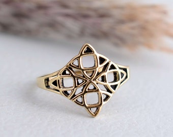 Filigree Ring, Handmade ring, Unique Ring, Gift for Women, Statement Jewelry, Vintage Ring, Lace Ring, Gift for Mom, Gift for Her