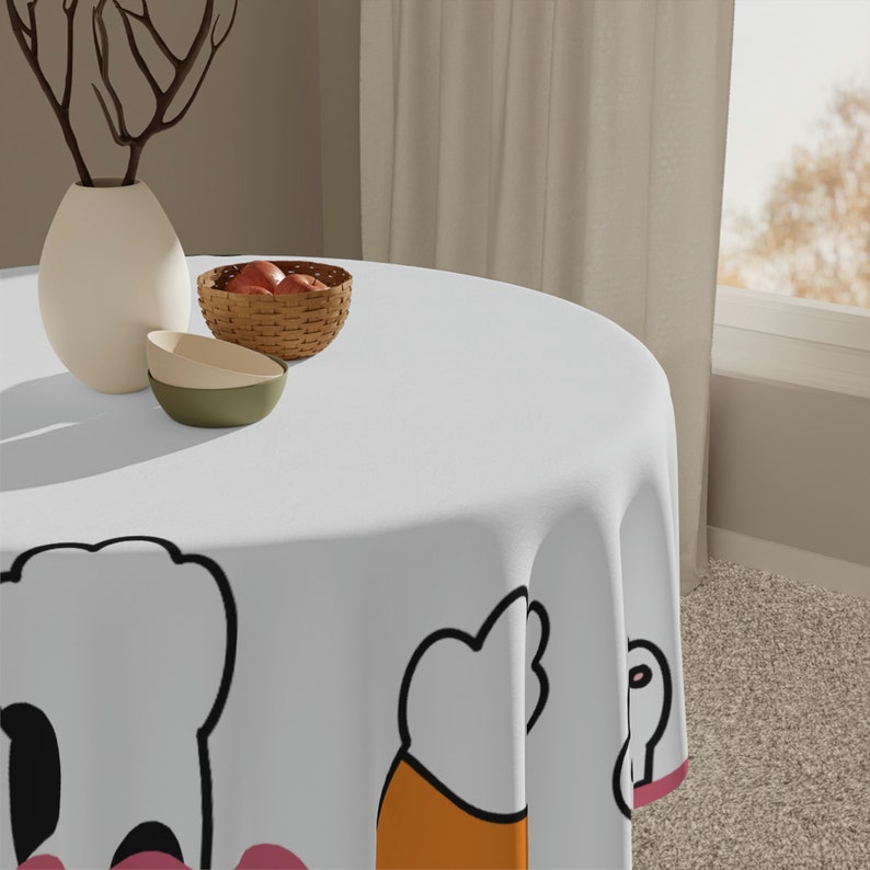 Cat Paw Reaching Funny Tablecloth Etsy