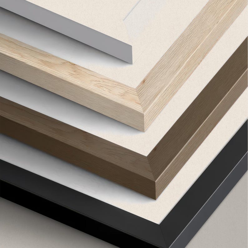 a close-up view of various wooden planks and frames, showcasing different shades of brown and black.